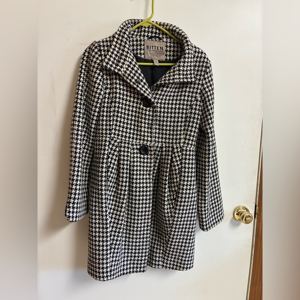 Sarah Jessica Parker Tweed Coat